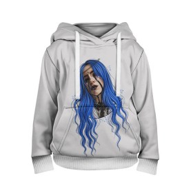 Детская толстовка 3D с принтом BILLIE EILISH в городе Новоалтайск, 100% полиэстер | двухслойный капюшон со шнурком для регулировки, мягкие манжеты на рукавах и по низу толстовки, спереди карман-кенгуру с мягким внутренним слоем | Тематика изображения на принте: ayelish | bad guy | bellyache | bilie eilish | bilie elish | billie | billie eilish | eilish | electronic | elish | music | били айлиш | билли айлиш | эйлиш | элиш
