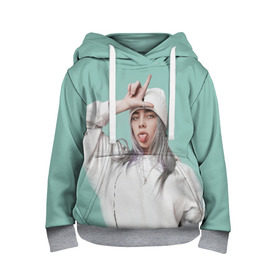 Детская толстовка 3D с принтом BILLIE EILISH в городе Новоалтайск, 100% полиэстер | двухслойный капюшон со шнурком для регулировки, мягкие манжеты на рукавах и по низу толстовки, спереди карман-кенгуру с мягким внутренним слоем | Тематика изображения на принте: ayelish | bad guy | bellyache | bilie eilish | bilie elish | billie | billie eilish | eilish | electronic | elish | music | били айлиш | билли айлиш | эйлиш | элиш