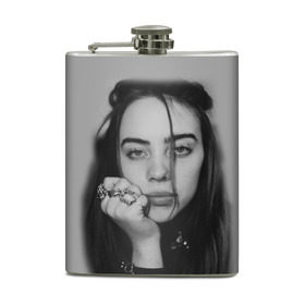 Фляга с принтом BILLIE EILISH в городе Новоалтайск, металлический корпус | емкость 0,22 л, размер 125 х 94 мм. Виниловая наклейка запечатывается полностью | Тематика изображения на принте: ayelish | bad guy | bellyache | bilie eilish | bilie elish | billie | billie eilish | eilish | electronic | elish | music | били айлиш | билли айлиш | эйлиш | элиш