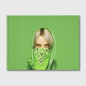 Альбом для рисования с принтом BILLIE EILISH в городе Новоалтайск, 100% бумага
 | матовая бумага, плотность 200 мг. | ayelish | bad guy | bellyache | bilie eilish | bilie elish | billie | billie eilish | eilish | electronic | elish | music | били айлиш | билли айлиш | эйлиш | элиш
