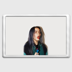 Магнит 45*70 с принтом BILLIE EILISH в городе Новоалтайск, Пластик | Размер: 78*52 мм; Размер печати: 70*45 | Тематика изображения на принте: ayelish | bad guy | bellyache | bilie eilish | bilie elish | billie | billie eilish | eilish | electronic | elish | music | били айлиш | билли айлиш | эйлиш | элиш