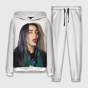 Женский костюм 3D (с толстовкой) с принтом BILLIE EILISH в городе Новоалтайск,  |  | ayelish | bad guy | bellyache | bilie eilish | bilie elish | billie | billie eilish | eilish | electronic | elish | music | били айлиш | билли айлиш | эйлиш | элиш