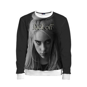 Детский свитшот 3D с принтом BILLIE EILISH в городе Новоалтайск, 100% полиэстер | свободная посадка, прямой крой, мягкая тканевая резинка на рукавах и понизу свитшота | ayelish | bad guy | bellyache | bilie eilish | bilie elish | billie | billie eilish | eilish | electronic | elish | music | били айлиш | билли айлиш | эйлиш | элиш