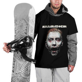 Накидка на куртку 3D с принтом Rammstein в городе Новоалтайск, 100% полиэстер |  | amerika | art | germany | logo | rammstein | rock | till lindemann | арт | германия | группа | логотип | музыка | немецкая группа | немцы | песня | раммштайн | рамштайн | рок