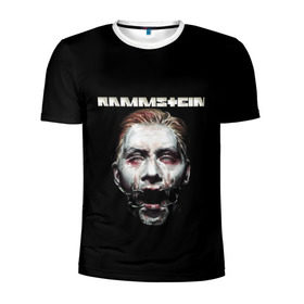 Мужская футболка 3D спортивная с принтом Rammstein в городе Новоалтайск, 100% полиэстер с улучшенными характеристиками | приталенный силуэт, круглая горловина, широкие плечи, сужается к линии бедра | amerika | art | germany | logo | rammstein | rock | till lindemann | арт | германия | группа | логотип | музыка | немецкая группа | немцы | песня | раммштайн | рамштайн | рок