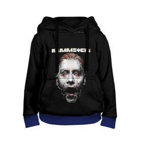 Детская толстовка 3D с принтом Rammstein в городе Новоалтайск, 100% полиэстер | двухслойный капюшон со шнурком для регулировки, мягкие манжеты на рукавах и по низу толстовки, спереди карман-кенгуру с мягким внутренним слоем | Тематика изображения на принте: amerika | art | germany | logo | rammstein | rock | till lindemann | арт | германия | группа | логотип | музыка | немецкая группа | немцы | песня | раммштайн | рамштайн | рок