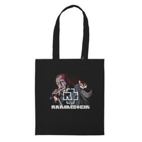 Сумка 3D повседневная с принтом Rammstein в городе Новоалтайск, 100% полиэстер | Плотность: 200 г/м2; Размер: 34×35 см; Высота лямок: 30 см | amerika | art | germany | logo | rammstein | rock | till lindemann | арт | германия | группа | логотип | музыка | немецкая группа | немцы | песня | раммштайн | рамштайн | рок