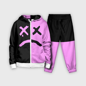 Детский костюм 3D с принтом LIL PEEP SMILE PINK | ЛИЛ ПИП СМАЙЛ в городе Новоалтайск,  |  | lil peep | lil prince | pink | зарубежная музыка | лил пип | маленький принц