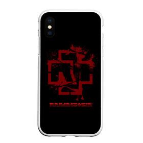 Чехол для iPhone XS Max матовый с принтом Rammstein в городе Новоалтайск, Силикон | Область печати: задняя сторона чехла, без боковых панелей | amerika | art | germany | logo | rammstein | rock | till lindemann | арт | германия | группа | логотип | музыка | немецкая группа | немцы | песня | раммштайн | рамштайн | рок