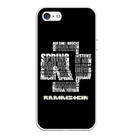Чехол для iPhone 5/5S матовый с принтом Rammstein в городе Новоалтайск, Силикон | Область печати: задняя сторона чехла, без боковых панелей | amerika | art | germany | logo | rammstein | rock | till lindemann | арт | германия | группа | логотип | музыка | немецкая группа | немцы | песня | раммштайн | рамштайн | рок