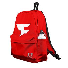 Рюкзак 3D с принтом FAZE CLAN в городе Новоалтайск, 100% полиэстер | лямки с регулируемой длиной, сверху петелька, чтобы рюкзак можно было повесить на вешалку. Основное отделение закрывается на молнию, как и внешний карман. Внутри два дополнительных кармана, один из которых закрывается на молнию. По бокам два дополнительных кармашка | Тематика изображения на принте: astralis | awp | counter strike | cs go | cs go global offensive | faze clan | hyper beast | team liquid | астралис | тим ликвид | фейз клан | хайпер бист