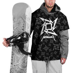 Накидка на куртку 3D с принтом METALLICA в городе Новоалтайск, 100% полиэстер |  | metallica | metallica logo | rock | метал группа | металл | металлика логотип | музыка | рок | трэш метал | хеви метал