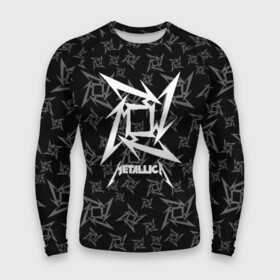 Мужской рашгард 3D с принтом METALLICA в городе Новоалтайск,  |  | metallica | metallica logo | rock | метал группа | металл | металлика логотип | музыка | рок | трэш метал | хеви метал
