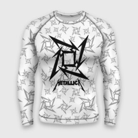 Мужской рашгард 3D с принтом METALLICA в городе Новоалтайск,  |  | metallica | metallica logo | rock | метал группа | металл | металлика логотип | музыка | рок | трэш метал | хеви метал