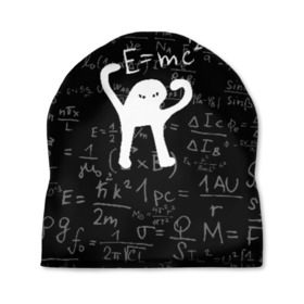 Шапка 3D с принтом ЪУЪ СЪУКА E=mc2 в городе Новоалтайск, 100% полиэстер | универсальный размер, печать по всей поверхности изделия | cat | emc 2 | emc2 | mem | memes | truxkot19 | знаменитые формулы | интернет приколы | кот | мем | мем кот | физика | формулы | ъуъ | ъуъ съука | эйнштейн