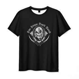 Мужская футболка 3D с принтом Five Finger Death Punch в городе Новоалтайск, 100% полиэфир | прямой крой, круглый вырез горловины, длина до линии бедер | Тематика изображения на принте: 5fdp | ffdp | five finger | five finger death | five finger death punch | metal | rock | метал | рок