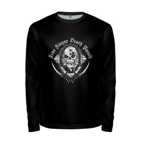 Мужской лонгслив 3D с принтом Five Finger Death Punch в городе Новоалтайск, 100% полиэстер | длинные рукава, круглый вырез горловины, полуприлегающий силуэт | Тематика изображения на принте: 5fdp | ffdp | five finger | five finger death | five finger death punch | metal | rock | метал | рок