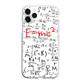 Чехол для iPhone 11 Pro Max матовый с принтом E=mc2 (редач) в городе Новоалтайск, Силикон |  | emc 2 | emc2 | знаменитые формулы | физика | формулы | эйнштейн