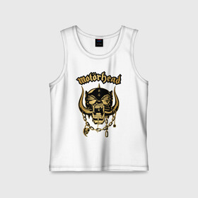 Детская майка хлопок с принтом MOTORHEAD в городе Новоалтайск,  |  | england | motorhead | моторхед