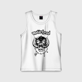 Детская майка хлопок с принтом MOTORHEAD в городе Новоалтайск,  |  | england | motorhead | моторхед