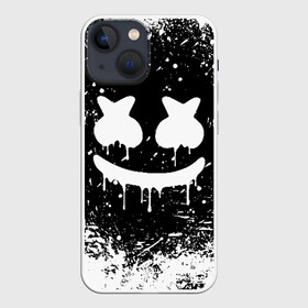 Чехол для iPhone 13 mini с принтом MARSHMELLO MELT в городе Новоалтайск,  |  | america | dj | marshmello | usa | америка | брызги | краски | маршмелло