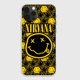 Чехол для iPhone 12 Pro Max с принтом NIRVANA в городе Новоалтайск, Силикон |  | nirvana | smile | курт кобейн | нирвана | смайл