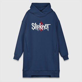 Платье-худи хлопок с принтом SLIPKNOT в городе Новоалтайск,  |  | slipknot | слипкнот