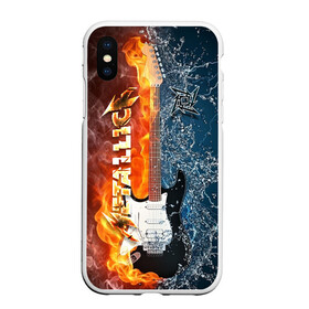 Чехол для iPhone XS Max матовый с принтом Metallica в городе Новоалтайск, Силикон | Область печати: задняя сторона чехла, без боковых панелей | Тематика изображения на принте: album | black | concert | heavy | kirk | metal | metallica | music | rock | tolls | джеймс хэтфилд | кирк хэмметт | клифф бёртон | ларс ульрих | метал | металлика | трэш