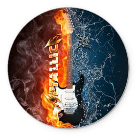 Коврик для мышки круглый Metallica: в городе Новоалтайск, резина и полиэстер | круглая форма, изображение наносится на всю лицевую часть | album | black | concert | heavy | kirk | metal | metallica | music | rock | tolls | джеймс хэтфилд | кирк хэмметт | клифф бёртон | ларс ульрих | метал | металлика | трэш