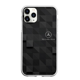 Чехол для iPhone 11 Pro матовый с принтом Mercedes в городе Новоалтайск, Силикон |  | Тематика изображения на принте: amg | mercedes | авто | автомобиль | иномарка | логотип | машина | мерседес | текстура