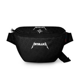 Поясная сумка 3D с принтом METALLICA (НА СПИНЕ) в городе Новоалтайск, 100% полиэстер | плотная ткань, ремень с регулируемой длиной, внутри несколько карманов для мелочей, основное отделение и карман с обратной стороны сумки застегиваются на молнию | lindemann | lm | rammstein | rock | кристиан лоренц | линдеманн | лм | музыка | рамштайн | рок | тилль линдеманн