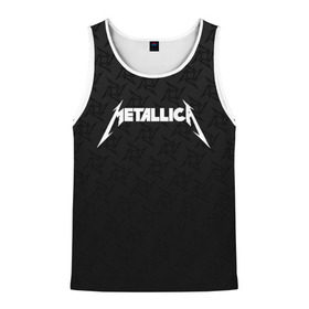 Мужская майка 3D с принтом METALLICA в городе Новоалтайск, 100% полиэстер | круглая горловина, приталенный силуэт, длина до линии бедра. Пройма и горловина окантованы тонкой бейкой | lindemann | lm | rammstein | rock | кристиан лоренц | линдеманн | лм | музыка | рамштайн | рок | тилль линдеманн