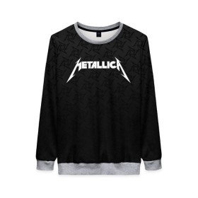 Женский свитшот 3D с принтом METALLICA (НА СПИНЕ) в городе Новоалтайск, 100% полиэстер с мягким внутренним слоем | круглый вырез горловины, мягкая резинка на манжетах и поясе, свободная посадка по фигуре | lindemann | lm | rammstein | rock | кристиан лоренц | линдеманн | лм | музыка | рамштайн | рок | тилль линдеманн