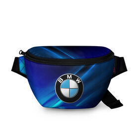Поясная сумка 3D с принтом BMW (РЕДАЧ) в городе Новоалтайск, 100% полиэстер | плотная ткань, ремень с регулируемой длиной, внутри несколько карманов для мелочей, основное отделение и карман с обратной стороны сумки застегиваются на молнию | bmw | bmw performance | m | motorsport | performance | бмв | моторспорт