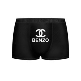 Мужские трусы 3D с принтом BENZO GANG ( CARBON ) в городе Новоалтайск, 50% хлопок, 50% полиэстер | классическая посадка, на поясе мягкая тканевая резинка | bbt | benzo | benzo gang | big baby tape | carbon | ббт | бензо | карбон