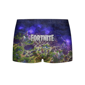 Мужские трусы 3D с принтом Fortnite в городе Новоалтайск, 50% хлопок, 50% полиэстер | классическая посадка, на поясе мягкая тканевая резинка | battle | fortnite | royale | save | the | битва | королевская | стратегия | фортнайт