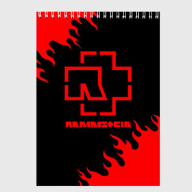 Скетчбук с принтом RAMMSTEIN в городе Новоалтайск, 100% бумага
 | 48 листов, плотность листов — 100 г/м2, плотность картонной обложки — 250 г/м2. Листы скреплены сверху удобной пружинной спиралью | lindemann | lm | rammstein | rock | кристиан лоренц | линдеманн | лм | музыка | рамштайн | рок | тилль линдеманн