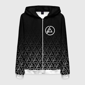 Мужская толстовка 3D на молнии с принтом LINKIN PARK в городе Новоалтайск, 100% полиэстер | длина до линии бедра, манжеты и пояс оформлены мягкой тканевой резинкой, двухслойный капюшон со шнурком для регулировки, спереди молния, по бокам два кармана | chester bennington | linkin park | mike shinoda | линкин парк