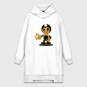 Платье-худи хлопок с принтом Bendy And The Ink Machine (45) в городе Новоалтайск,  |  | bendy | bendy and the ink machine | devil | game | horror | ink | mask | бенди | бенди и чернильная машина | краска | чернила