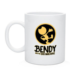 Кружка с принтом Bendy And The Ink Machine (52) в городе Новоалтайск, керамика | объем — 330 мл, диаметр — 80 мм. Принт наносится на бока кружки, можно сделать два разных изображения | bendy | bendy and the ink machine | devil | game | horror | ink | mask | бенди | бенди и чернильная машина | краска | чернила
