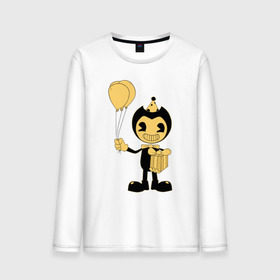 Мужской лонгслив хлопок с принтом Bendy And The Ink Machine (57) в городе Новоалтайск, 100% хлопок |  | bendy | bendy and the ink machine | devil | game | horror | ink | mask | бенди | бенди и чернильная машина | краска | чернила