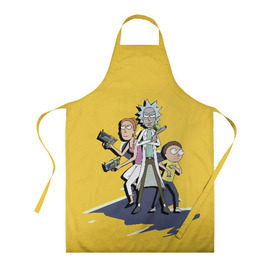 Фартук 3D с принтом Summer, Rick, Morty в городе Новоалтайск, 100% полиэстер | общий размер — 65 х 85 см, ширина нагрудника — 26 см, горловина — 53 см, длина завязок — 54 см, общий обхват в поясе — 173 см. Принт на завязках и на горловине наносится с двух сторон, на основной части фартука — только с внешней стороны | morty | morty smith | portal | rick | rick and morty | rick sanchez | sanchez | smith | морти | морти смит | портал | рик | рик и морти | рик санчез | санчез | смит