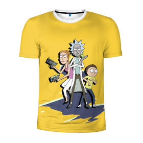 Мужская футболка 3D спортивная с принтом Summer, Rick, Morty в городе Новоалтайск, 100% полиэстер с улучшенными характеристиками | приталенный силуэт, круглая горловина, широкие плечи, сужается к линии бедра | Тематика изображения на принте: morty | morty smith | portal | rick | rick and morty | rick sanchez | sanchez | smith | морти | морти смит | портал | рик | рик и морти | рик санчез | санчез | смит