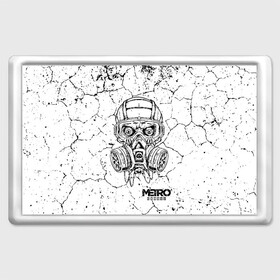 Магнит 45*70 с принтом METRO Exodus в городе Новоалтайск, Пластик | Размер: 78*52 мм; Размер печати: 70*45 | 2033 | exodus | last | light | metro | redux | апокалипсис | вирус | зомби | исход | маска | метро | монстры | постапокалипсис | постапокалиптика | радиация | череп