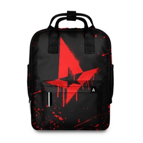 Женский рюкзак 3D с принтом ASTRALIS (РЕДАЧ) в городе Новоалтайск, 100% полиэстер | лямки с регулируемой длиной, сверху ручки, чтобы рюкзак нести как сумку. Основное отделение закрывается на молнию, как и внешний карман. Внутри два дополнительных кармана, один из которых закрывается на молнию. По бокам два дополнительных кармашка, куда поместится маленькая бутылочка
 | Тематика изображения на принте: astralis | awp | counter strike | cs go | cs go global offensive | faze clan | hyper beast | team liquid | астралис | тим ликвид | фейз клан | хайпер бист