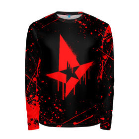 Мужской лонгслив 3D с принтом ASTRALIS (РЕДАЧ) в городе Новоалтайск, 100% полиэстер | длинные рукава, круглый вырез горловины, полуприлегающий силуэт | Тематика изображения на принте: astralis | awp | counter strike | cs go | cs go global offensive | faze clan | hyper beast | team liquid | астралис | тим ликвид | фейз клан | хайпер бист