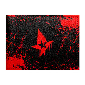 Обложка для студенческого билета с принтом ASTRALIS (РЕДАЧ) в городе Новоалтайск, натуральная кожа | Размер: 11*8 см; Печать на всей внешней стороне | astralis | awp | counter strike | cs go | cs go global offensive | faze clan | hyper beast | team liquid | астралис | тим ликвид | фейз клан | хайпер бист