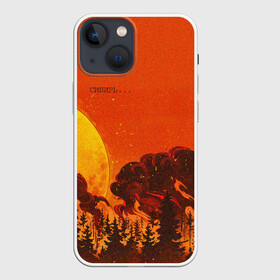 Чехол для iPhone 13 mini с принтом Сибирь.. в городе Новоалтайск,  |  | safesibiria
спаситесибирь | siberia | sibir | горит | елки | лес | лесной пожар | мороз | планета | пожар | россия | сибирь | сибирьвогне | сибирьгорит | снег | социалки | социальные | тайга | шерегеш | экология