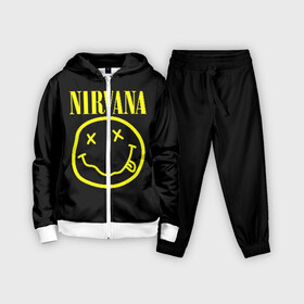 Детский костюм 3D с принтом NIRVANA | НИРВАНА в городе Новоалтайск,  |  | nirvana | smile | курт кобейн | нирвана | смайл