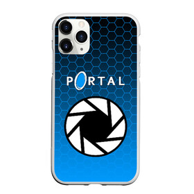 Чехол для iPhone 11 Pro матовый с принтом PORTAL в городе Новоалтайск, Силикон |  | glados | half life. | portal | пиктограммы | портал | телепорт